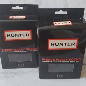 Hunter Fleece Welly Socks